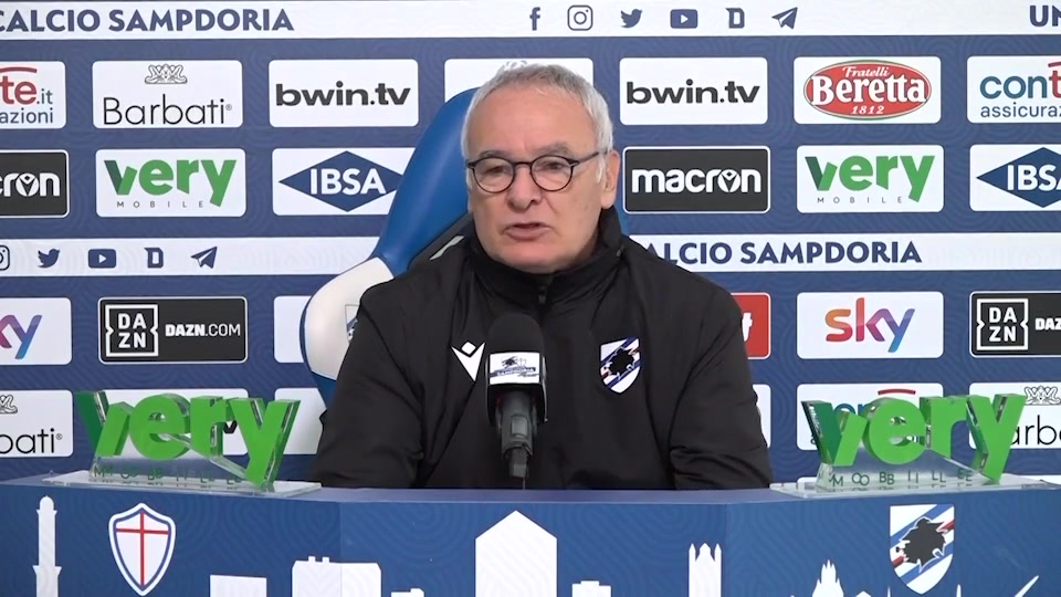 Sampdoria, il destino degli allenatori di Ferrero: anche Ranieri sotto accusa