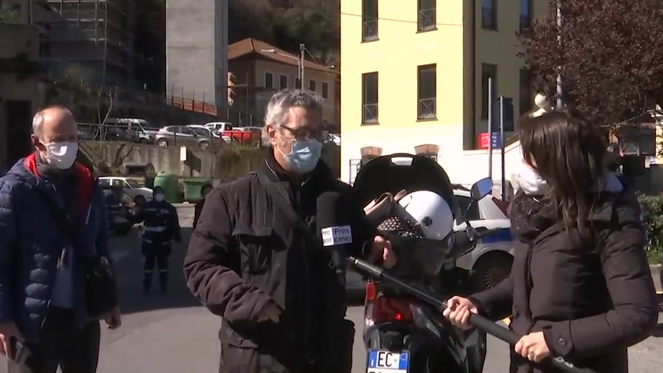 Cadono passerelle d'acciaio da viadotto Bisagno, Sigia (comitato Gavette): 