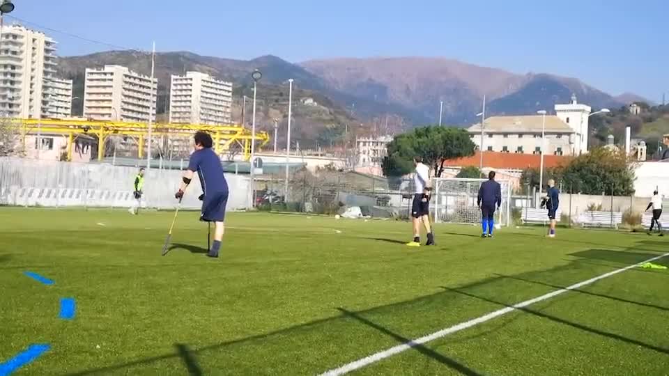 La Levante For Disabled ed il calcio amputati; il presidente Doragrossa: 