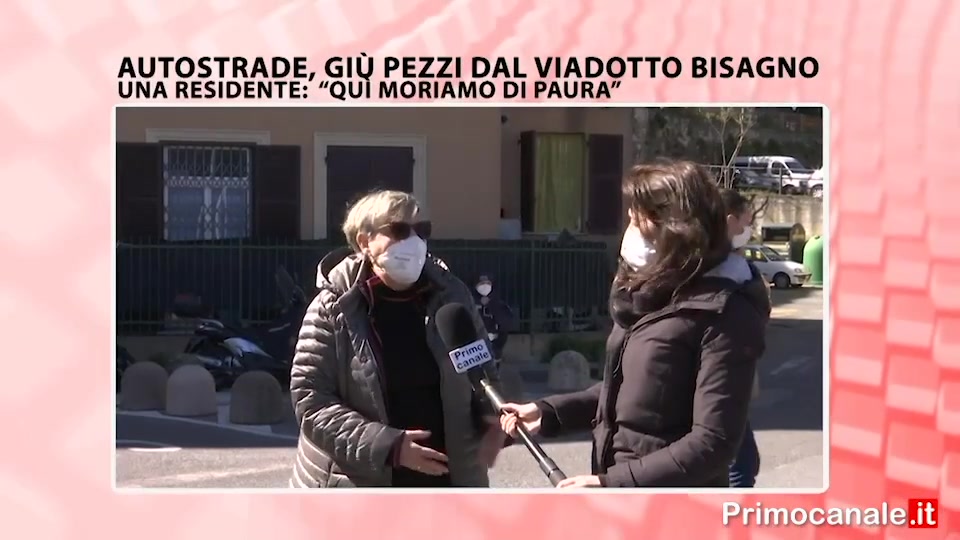 Cadono lamiere dal viadotto Bisagno, lo sfogo dei residenti arrabbiati e impauriti