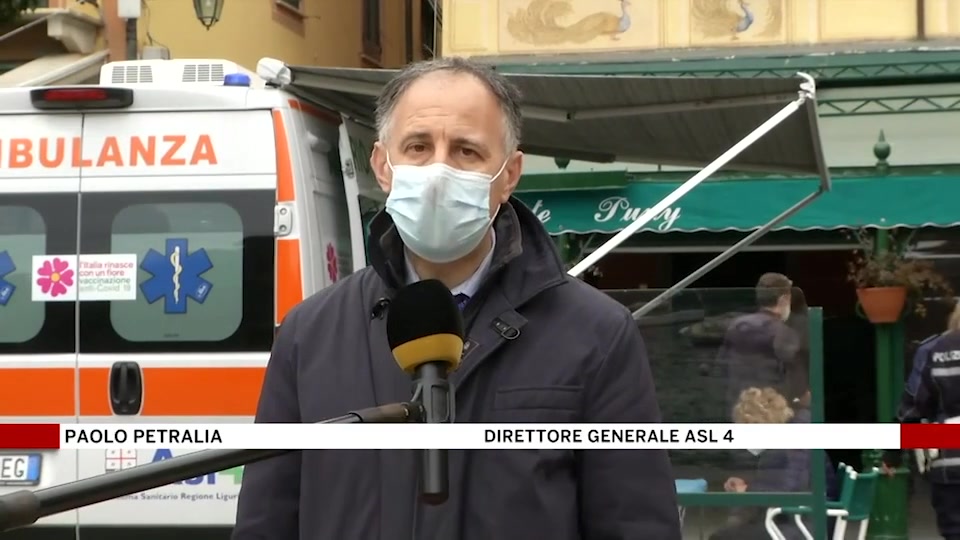 Vaccini in piazzetta a Portofino, Viacava e Petralia: 