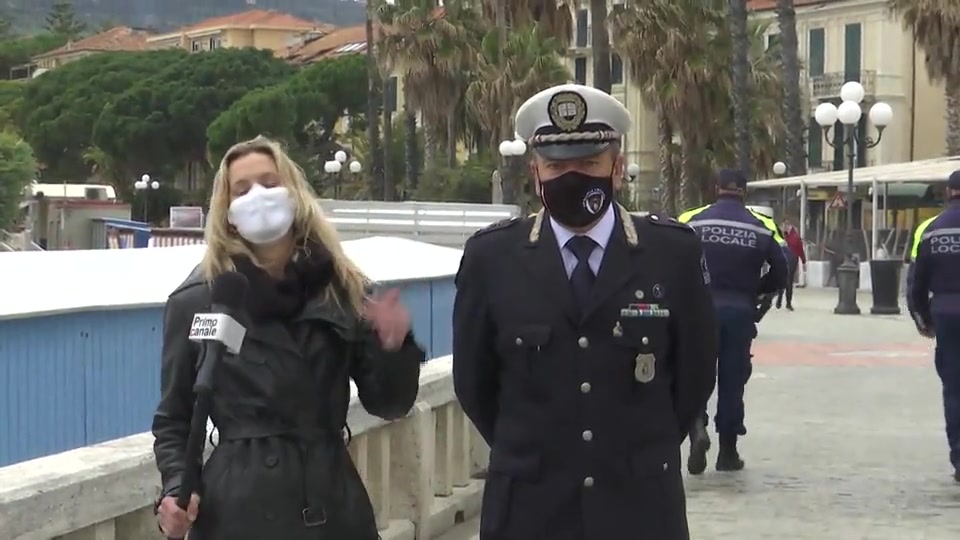 Pasqua a Diano Marina, la polizia municipale potenzia i controlli sul territorio