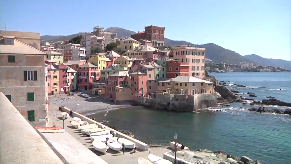 Pasqua in zona rossa a Genova, Boccadasse deserta