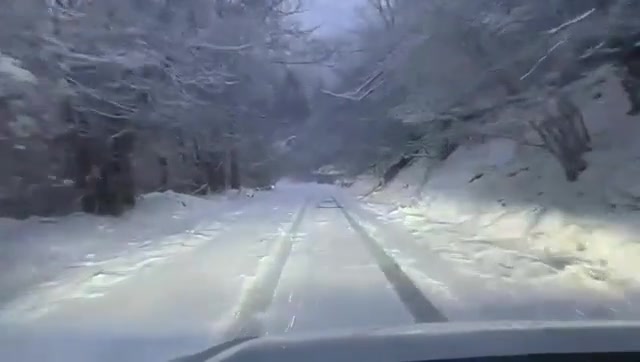 Verso il Rallye di Sanremo, neve lungo le strade delle prove speciali