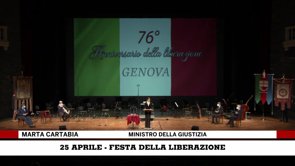 25 aprile, ministro Cartabia: 