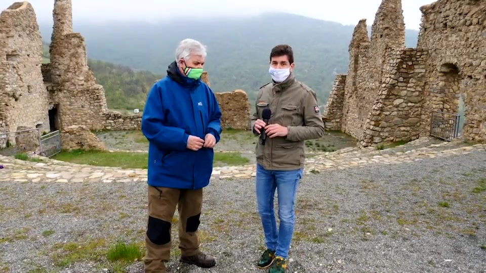 L'anticipazione di Viaggio in Liguria con il dialetto: castello di Montessoro