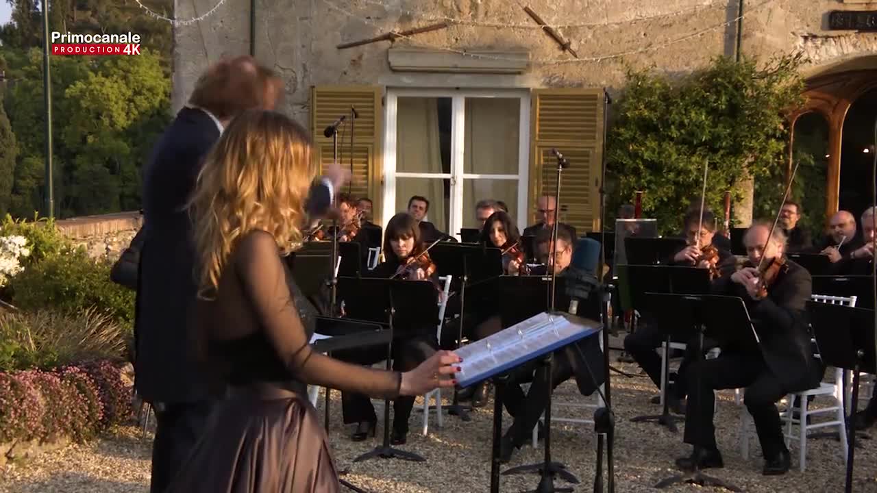 Il concerto al Castello Brown di Portofino