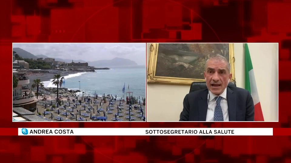 Il sottosegretario alla salute Costa ad Oltretutto: 