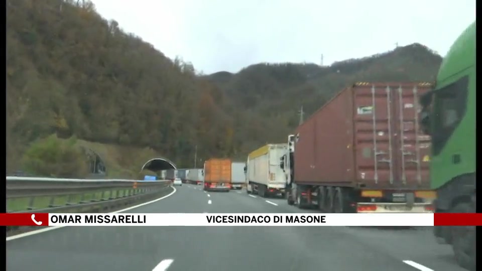 Caos autostrade, il vicesindaco di Masone: 