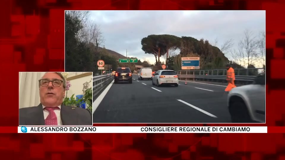 Caos autostrade, Bozzano (Cambiamo): 