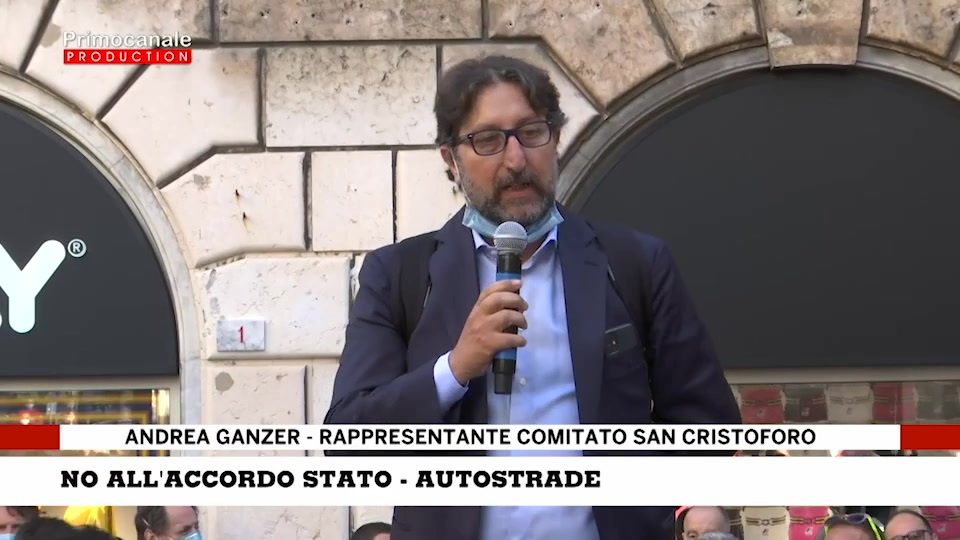 No all'accordo Stato-Autostrade, l'intervento di Ganzer (Comitato San Cristoforo)