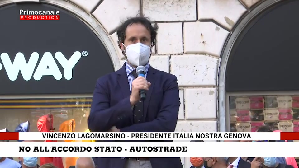 No all'accordo Stato-Autostrade, l'intervento di Lagomarsino (Italia Nostra Genova)