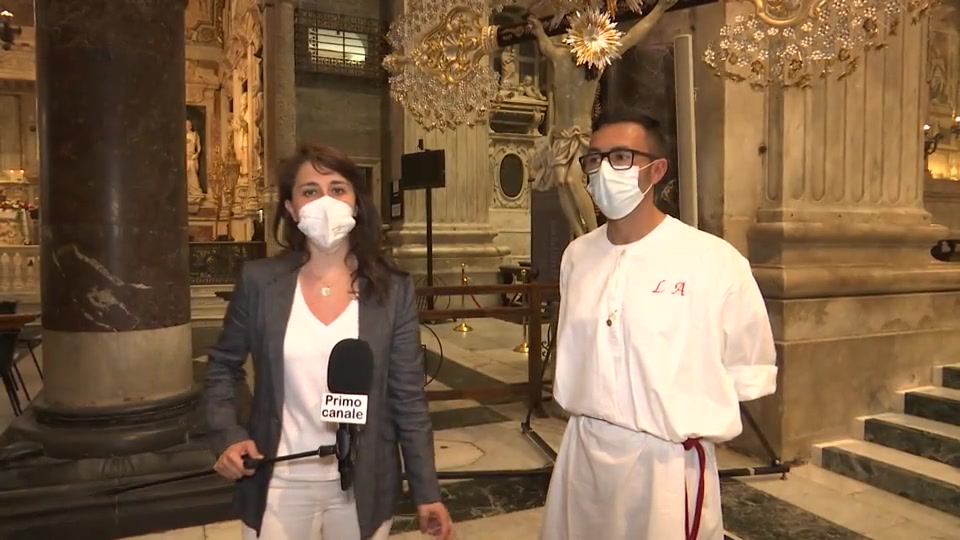 Festa San Giovanni, in cattedrale a Genova la benedizione del crocifisso di Carloforte