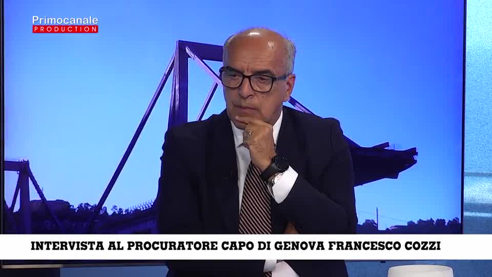 Inchiesta ponte Morandi - intervista al procuratore capo di Genova Francesco Cozzi (1)