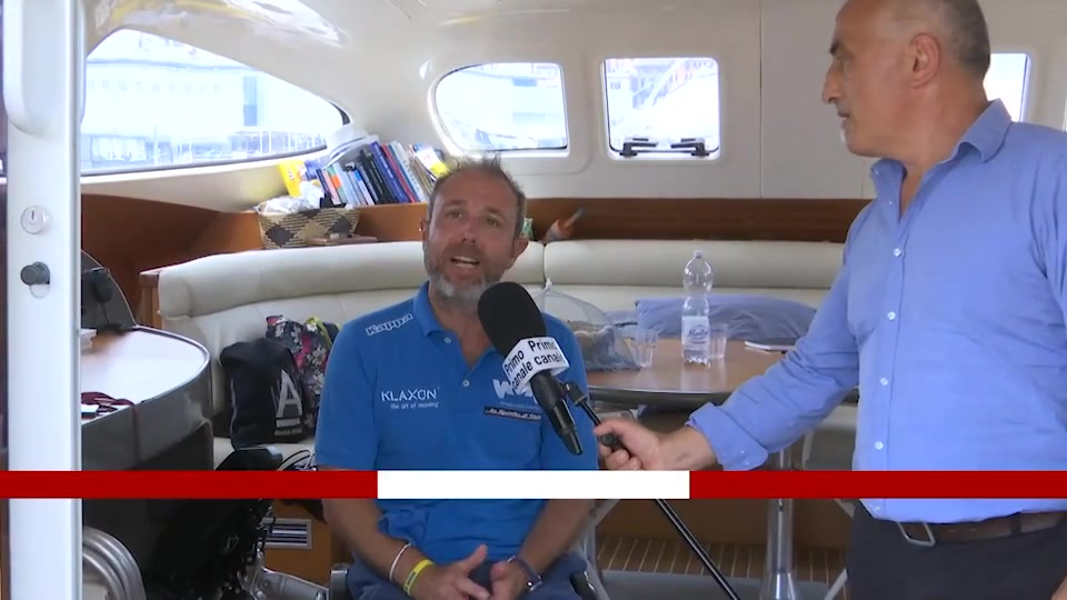 Paralizzato durante una rapina, il catamarano senza barriere di Andrea Stella