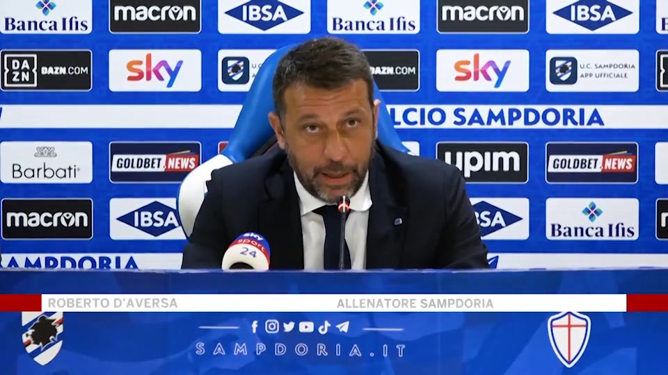 Sampdoria, D'Aversa: 