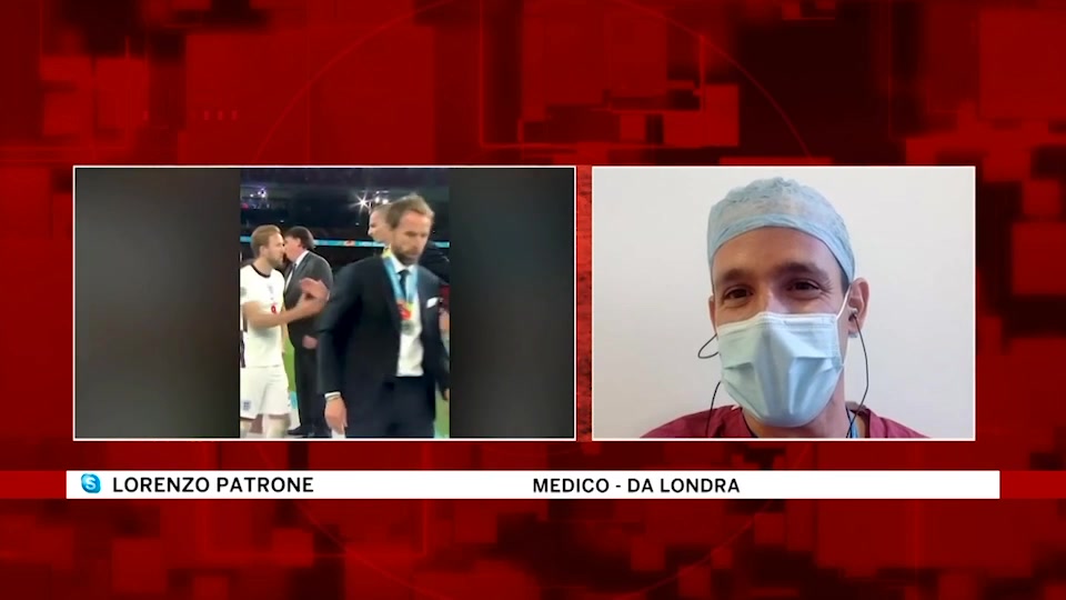 Italia-Inghilterra, il medico ligure a Londra: 