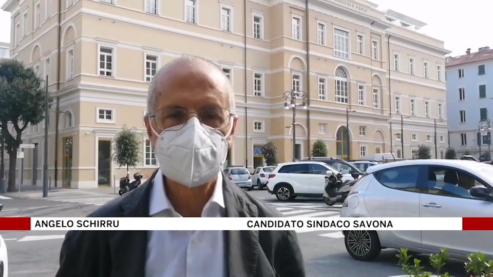 Elezioni Savona, il candidato di centrodestra Schirru: 