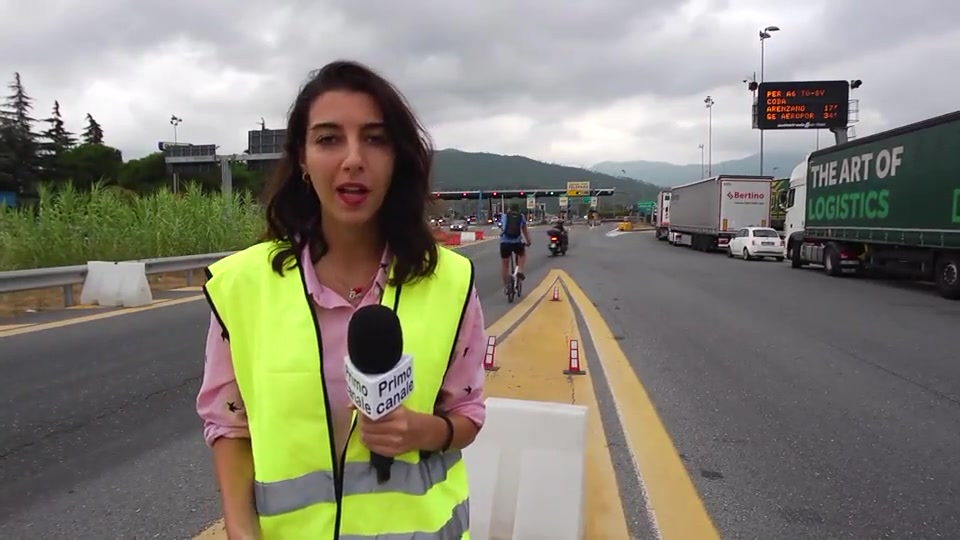 Controesodo, la situazione in autostrada al casello di Savona