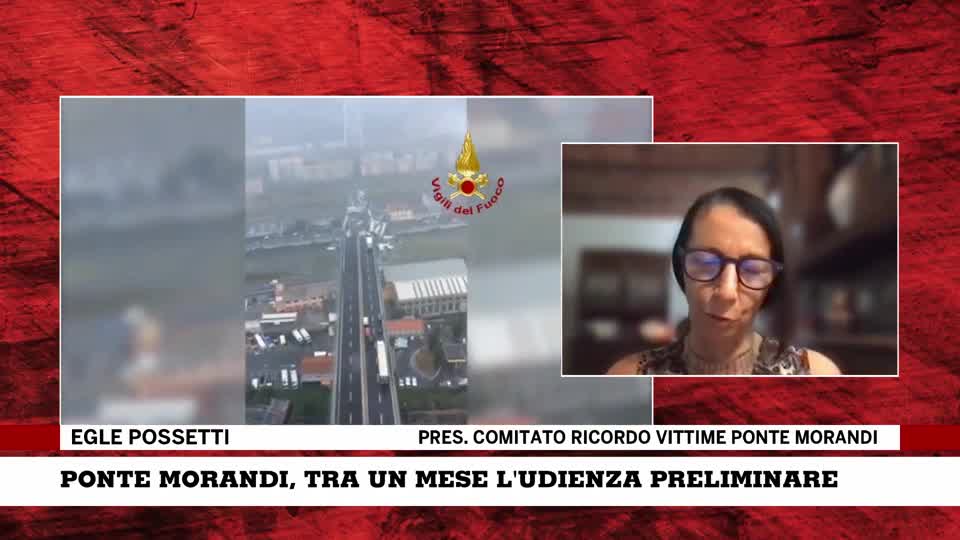 Processo ponte Morandi, Possetti a Primocanale: 