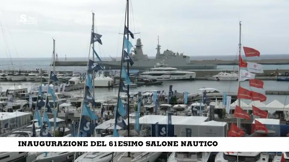 Inaugurazione 61° Salone Nautico, l'intervento di Saverio Cecchi presidente Confindustria Nautica