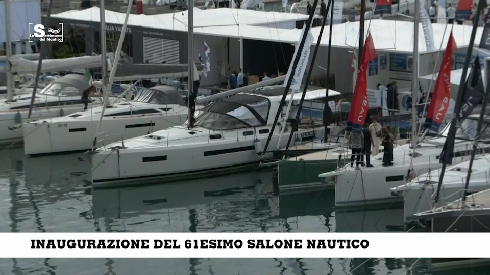 Inaugurazione 61° Salone Nautico, l'intervento dell'ammiraglio Nicola Carlone