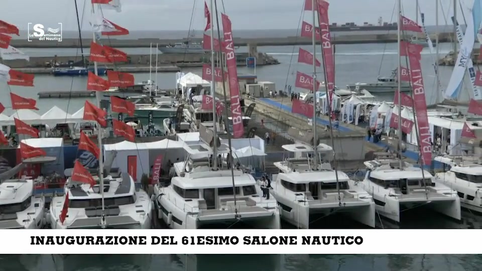 Inaugurazione 61° Salone Nautico, l'intervento di Paolo Emilio Signorini presidente ASP Mar Ligure Occidentale