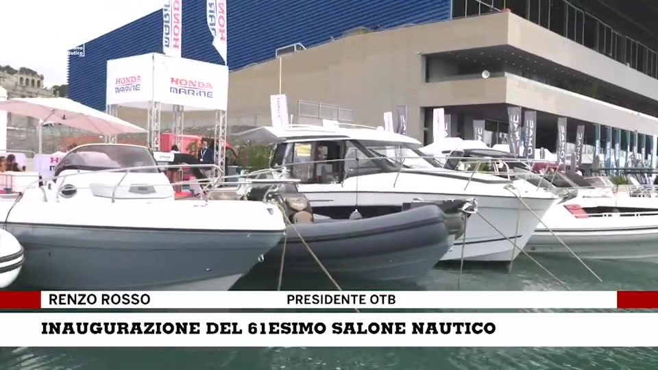 Inaugurazione 61° Salone Nautico, l'intervento di Carlo Maria Ferro presidente ICE agenzia