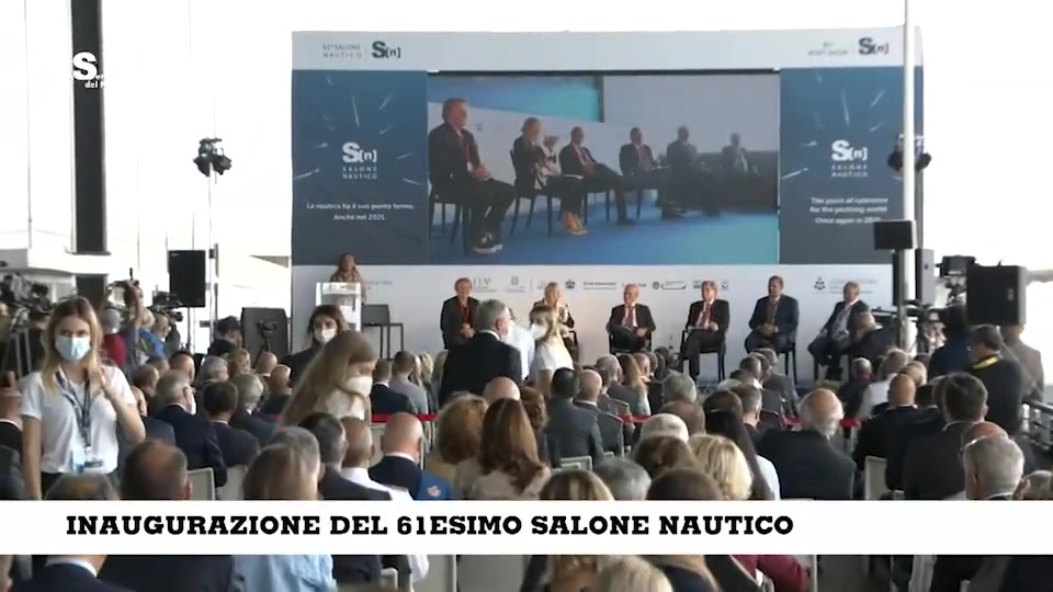 Inaugurazione 61° Salone Nautico, l'intervento dell'ammiraglio Giuseppe Berutti Bergotto