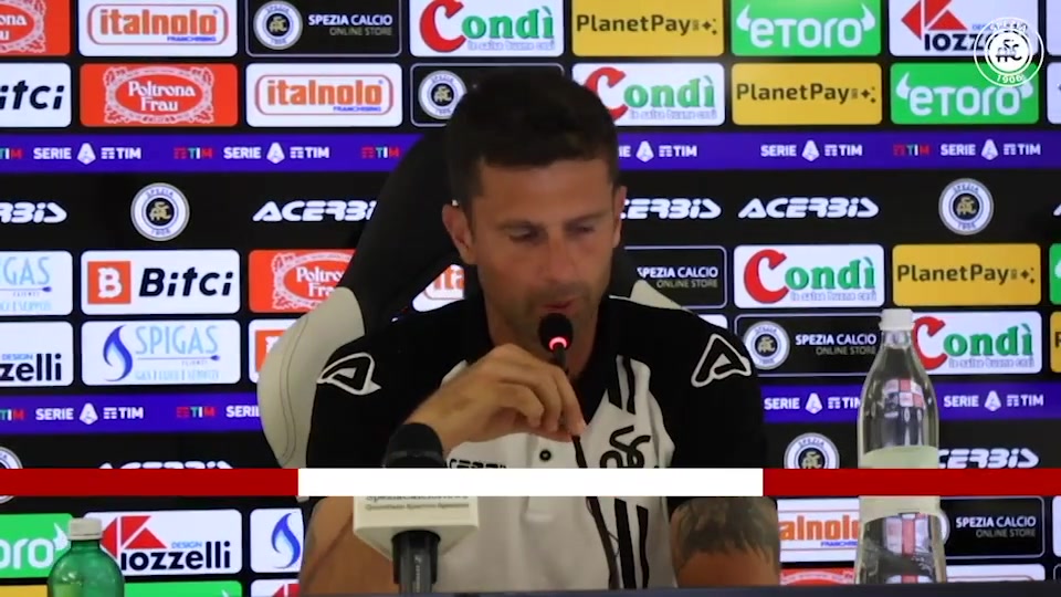 Lo Spezia vuole reagire, Thiago Motta: 