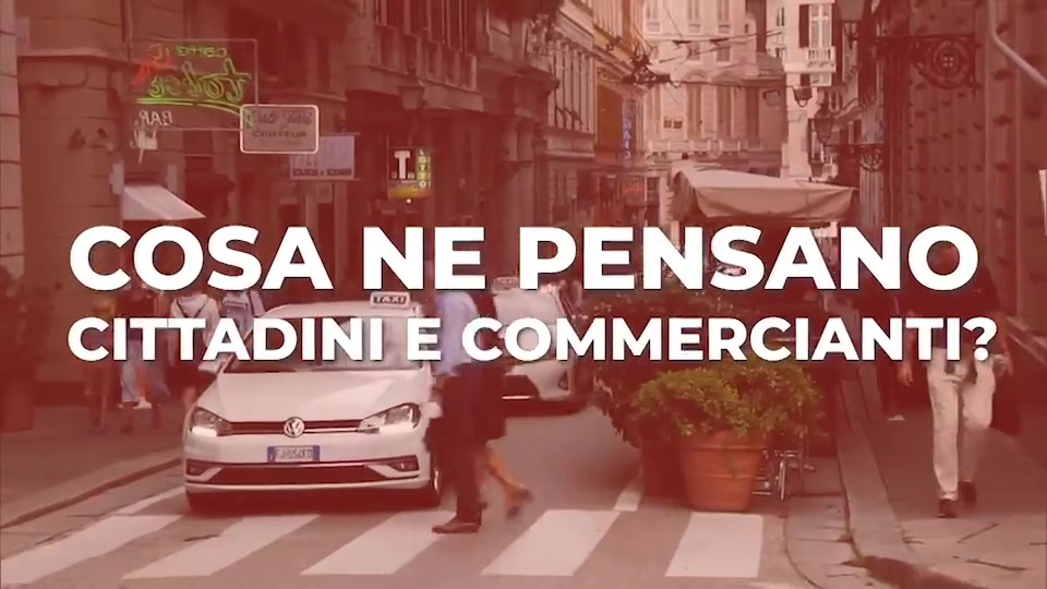 Pedonalizzazione del centro di Genova, cosa ne pensano commercianti e cittadini