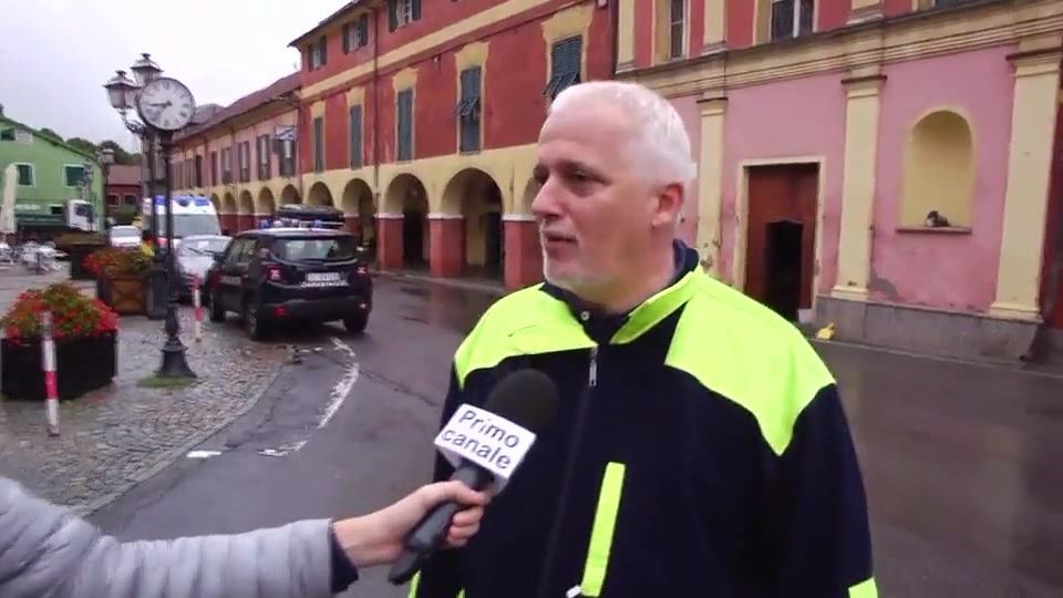 Allerta rossa, Matteo Camiciottoli sindaco di Pontinvrea: 