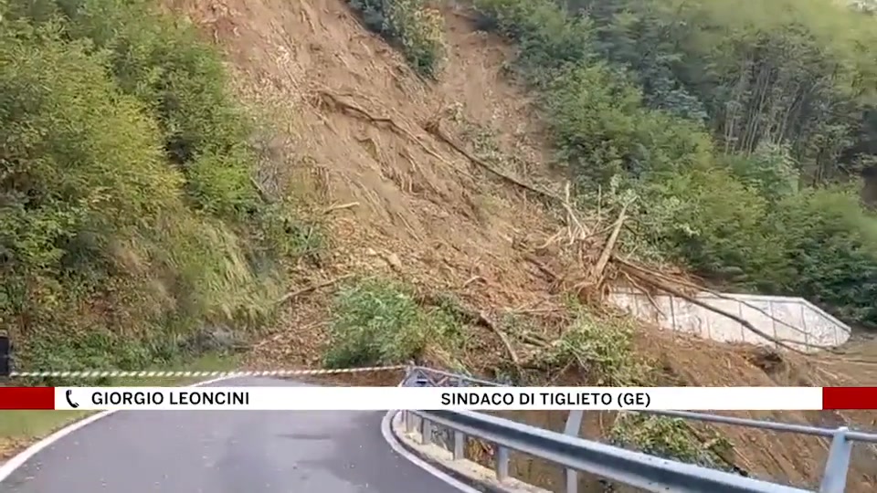 Alluvione, il sindaco di Tiglieto: 