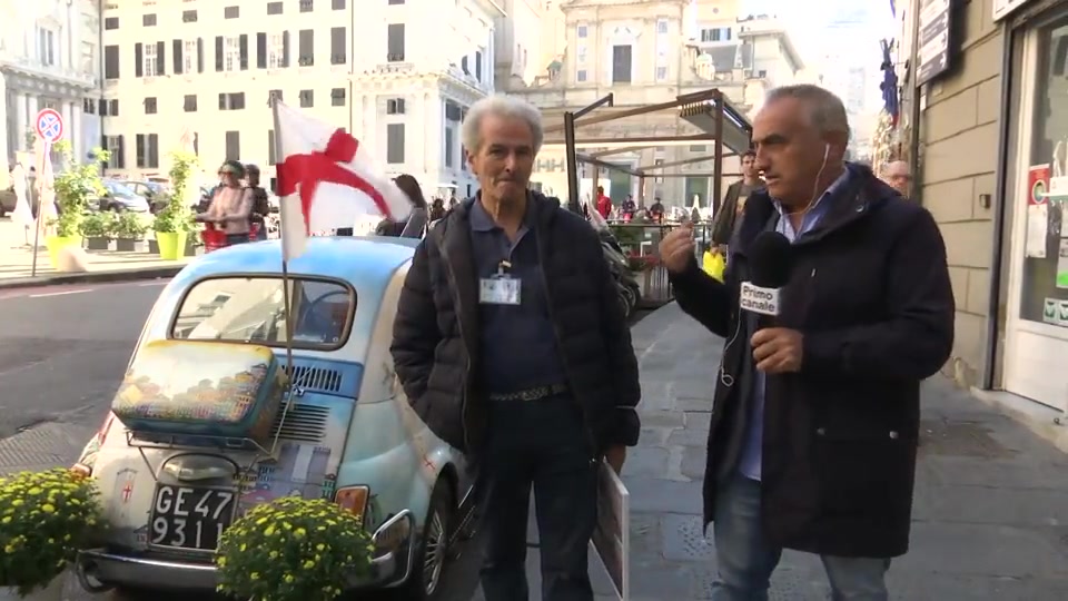 Genova, tutti pazzi per la Cinquecento 