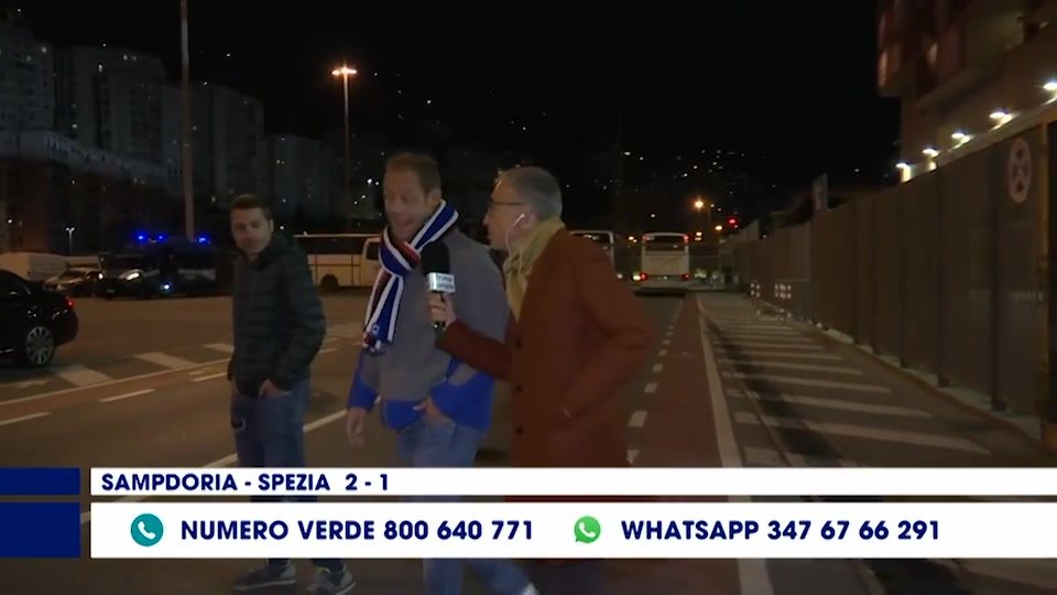 Sampdoria-Spezia 2-1: il derby è blucerchiato. Il giudizio dei tifosi (e non) fuori dal Ferraris