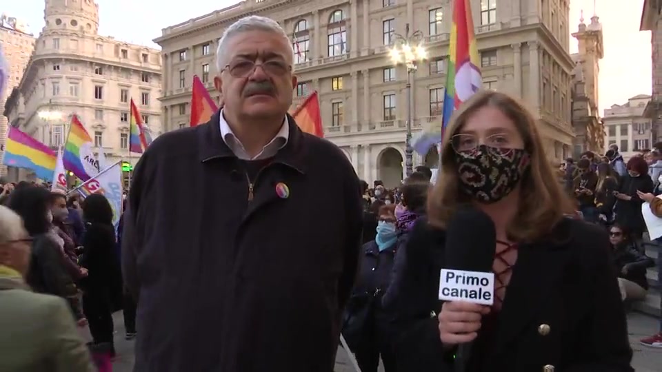 Genova contro lo stop al Ddl Zan, il presidente di Agedo Minelli: 