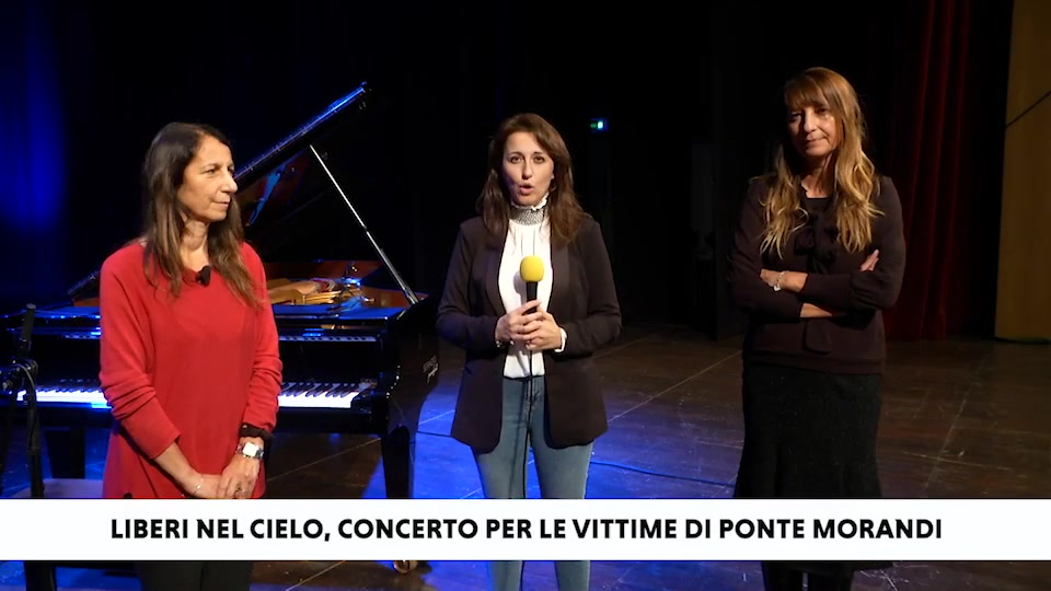 'Liberi nel cielo', concerto per le vittime del Morandi. Egle Possetti: 