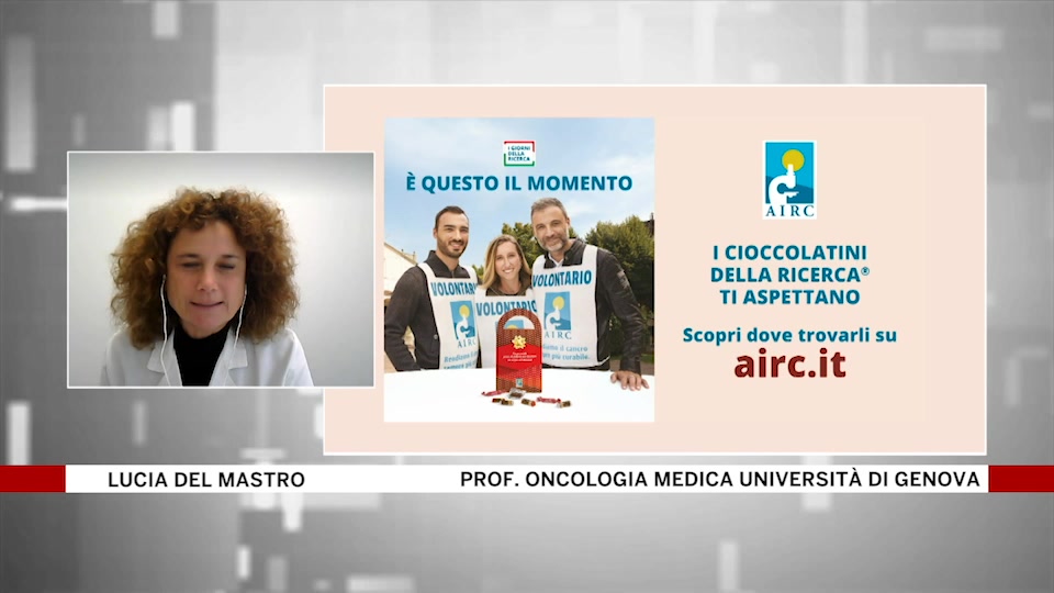 Sabato tornano i cioccolatini dell'Airc, Del Mastro: 