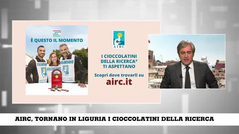 Airc, sabato 6 novembre in Liguria tornano i volontari con i cioccolatini della ricerca