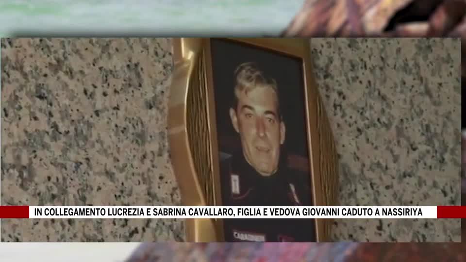 Strage di Nassirya, il ricordo della famiglia Cavallaro: 