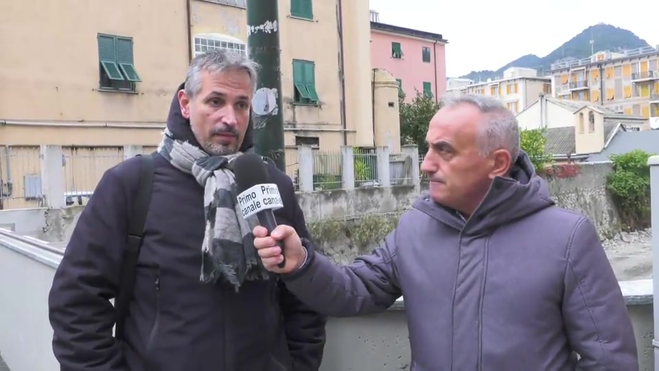 Lavori sul Chiaravagna a Sestri Ponente, Bianchi (Municipio Ponente): 